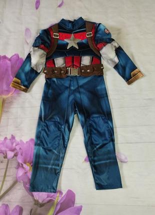 Карнавальный костюм супергероя капитан америка