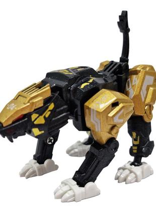 Игровой детский трансформер hf9989-4 робот-животное золотой