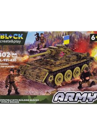 Конструктор армия iblock pl-921-430, 3 фигурки военных вид 3