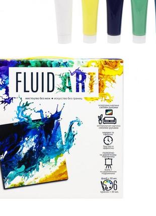 Набір креативної творчості "fluid art" fa-01-01-2-3-4-5, 5 вид...
