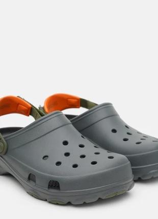 Сабо crocs classic all-terrain clog серый 43(р)