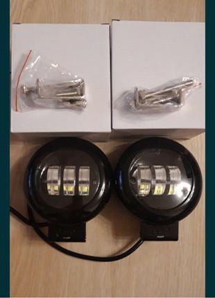 Led туманки газель