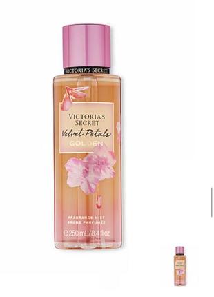 Velvet petals golden fragrance мист спрей для тела от victoria...