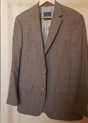 Barutti новый пиджак/блейзер смесь льна шерсти и шелка размер 50