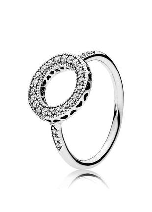 Серебряная кольца «сияющий круг»