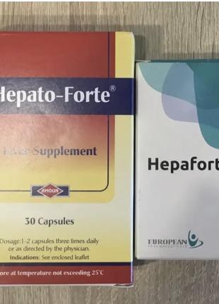 БАД Hepato-Forte Hepafort Гепато-форте комплекс вітамінів для печ