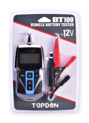 Тестер аккумуляторных батарей Topdon ВТ100 Код/Артикул 13 ВТ100