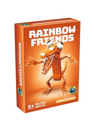 Большой Лего Радужные Друзья Оранжевый, 361 дет. Rainbow Friends