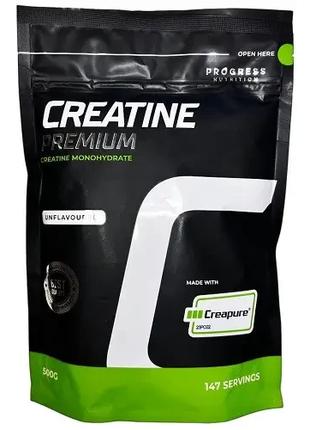 Креатин Progress Nutrition Monohydrate Premium Creatine Creapu...
