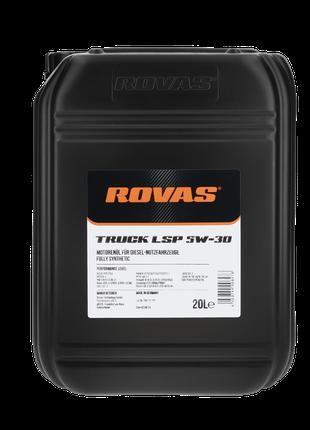 Моторное масло Rovas Truck LSP 5W-30ACEA (100% синтетика)