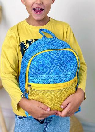 Дитячий рюкзак з патріотичним принтом