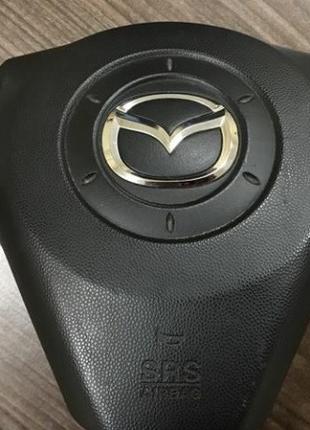 Подушка безопасности в руль на Mazda 3 (BK) с 2003г.- BN8P57K0...