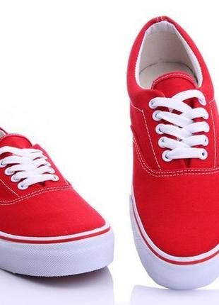 Кеды vans era red