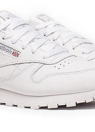 Кроссовки reebok classic white