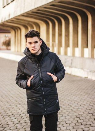 Парка custom wear minimal 2.0 winter, black xs