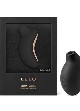 Звуковой стимулятор клитора LELO SONA Black 777shop.com.ua