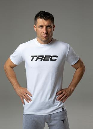 Мужская футболка Trec Nutrition Basic 129, White XL