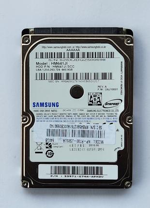 HDD Samsung SpinPoint 640 ГБ HM641JI