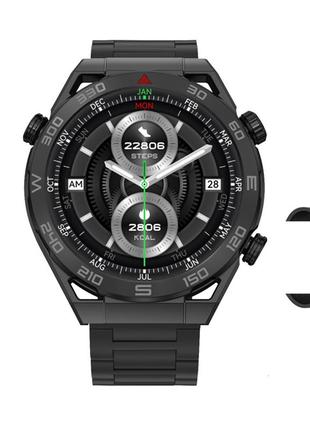 Смарт-часы smartx x5max мужские с функцией звонка и пульсометр...