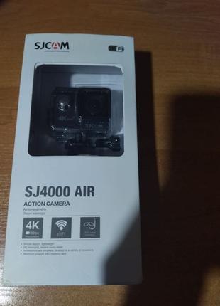 Экшн камера SJcam SJ4000 AIR 4K Чорний (1009-395-00)