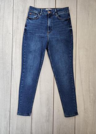 Стрейчевые джинсы женские с высокой талией идеал 12 р пояс 36-...
