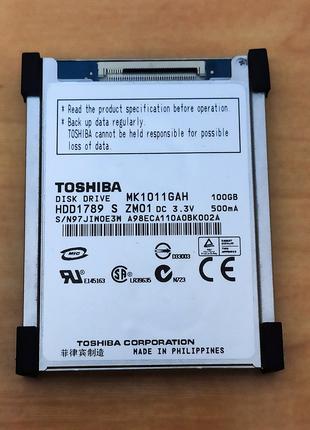 Жесткий диск HDD 1,8" ZIF IDE Toshiba MK1011GAH 100GB