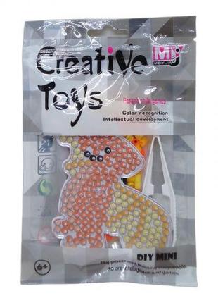 ТЕРМОМОЗАЇКА "Creative Toys: Динозавр" (червоний) [tsi231154-ТSІ]