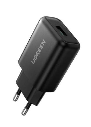 Зарядний пристрій UGREEN CD122 QC3.0 USB Fast Charger EU (Blac...