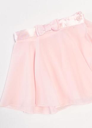 Розовая юбка-хитон для танцев на 3 года