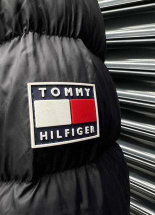 Теплая куртка tommy hilfiger премиум качества