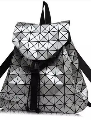 Спортивный рюкзак женский маленький геометрический бао бао жен...
