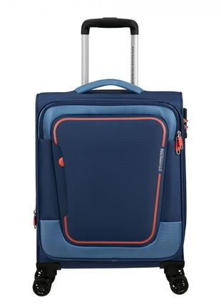 Чемодан из полиэстера Pulsonic American Tourister на 4 сдвоенн...