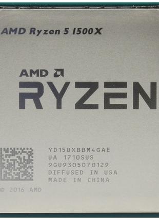 Процессор AMD Ryzen 5 1500X 3.5-3.7 GHz AM4, 65W