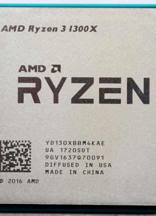 Процессор AMD Ryzen 3 1300X 3.5-3.7 GHz AM4, 65W