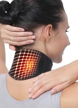 Шейный бандаж с турмалином Self heating neck guard-band