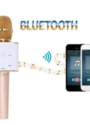 Беспроводной микрофон караоке Kronos Q7 Bluetooth