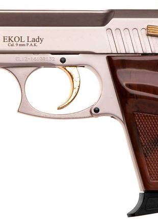 Стартовый пистолет Ekol Lady Satina Gold компактный, легкий и ...
