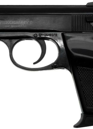 Стартовий пістолет Ekol Major Black з жовтогарячою пластиковою...