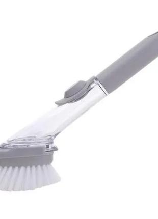 Щетка для чистки посуды Decontamination Wok Brush Серый
