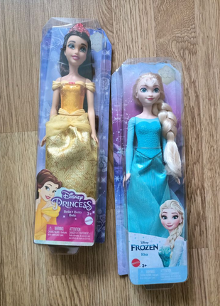 Mattel disney princess elsa , frozen,  belle оригінал .