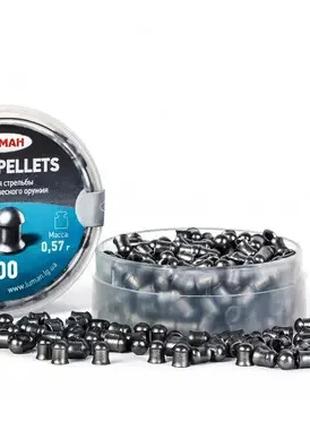 Пули Люман 0.57г Domed pellets 500 шт/пчк для пневматического ...