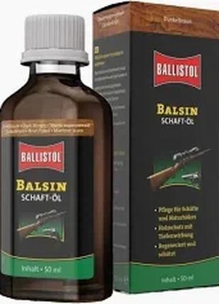 Масло Ballistol для ухода за деревом BALSIN Stockoil 50 мл Dar...