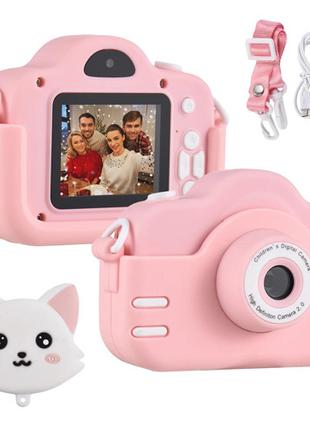 Детский фотоаппарат A3S, pink