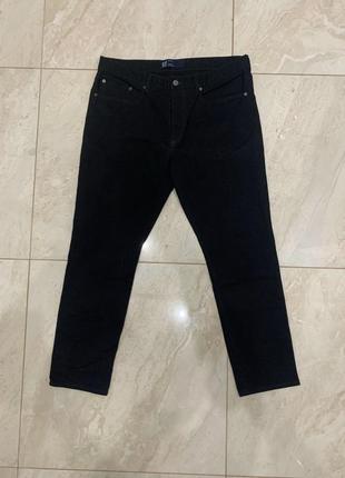 Черные джинсы gap базовые брюки мужские