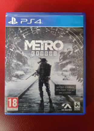 Игра диск Metro Exodus для PS4 / PS5 русская озвучка