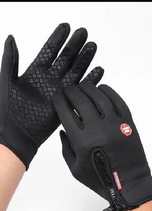 Чорні велосипедні рукавички рукавиці