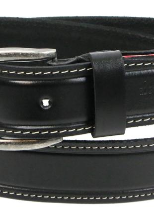Кожаный мужской ремень для джинс Skipper 1299-38