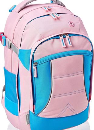 Эргономичный рюкзак с усиленной спинкой 25L Amazon Basics розовый