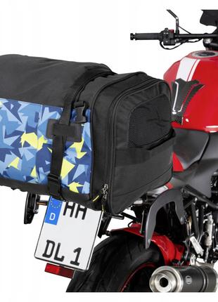 Мотосумка дорожная - рюкзак 2 в 1, багажная сумка на мотоцикл ...
