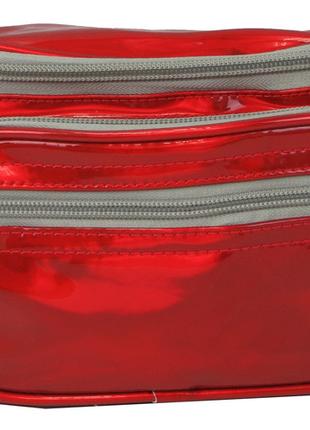 Голограмная сумк на пояс из кожзаменителя Loren SS113 красная